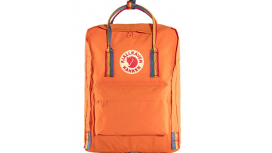 Fjallraven Rainbow Kanken Orange Bag